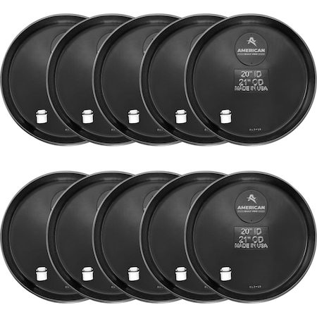 American Built Pro Water Heater Pan, 20 in Undrilled Plastic wDrain Hose Adapter, 10PK WHP20-Und P10